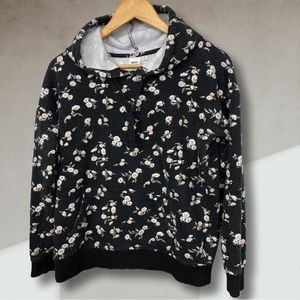 Vans Women’s Floral Print Fall/Winter Hoodie Sweatshirt in Medium